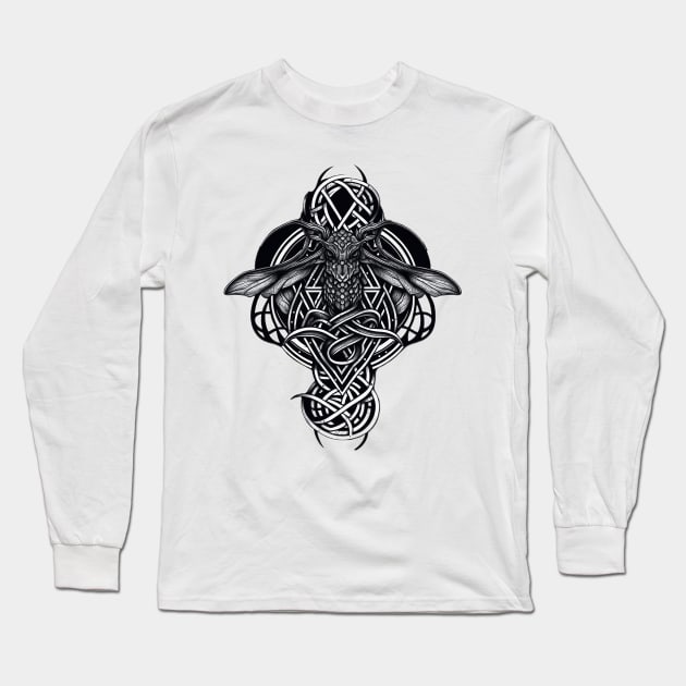 Mystical fantasy art. Long Sleeve T-Shirt by AndreKENO